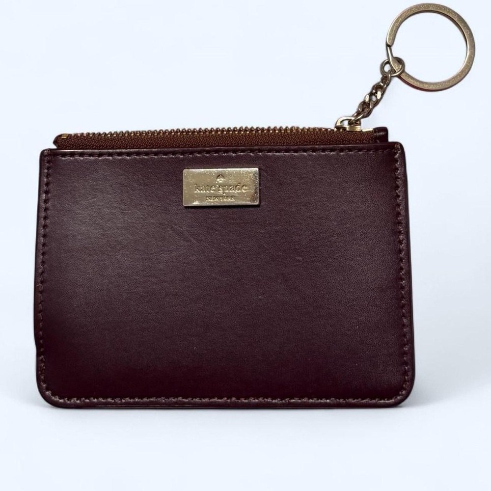 Kate Spade Laurel Way Bitsy Coin Cardholder in Mahogany
